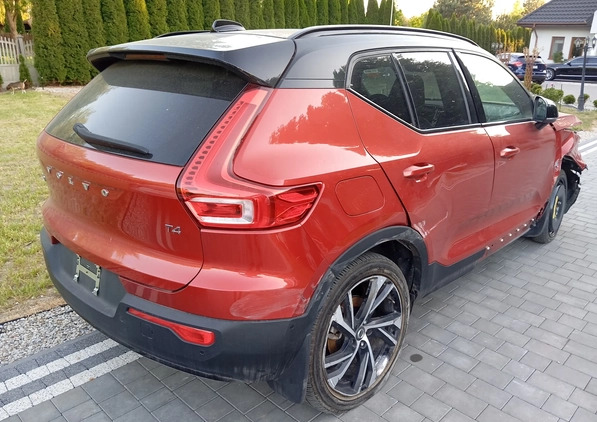 Volvo XC 40 cena 72300 przebieg: 10500, rok produkcji 2021 z Łaziska Górne małe 56